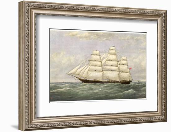 British Sailing Clipper for the China Tea Trade-Josiah Taylor-Framed Photographic Print