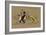 British Sailor on a Mule, Pushed by Egyptian Man-V. Manavian-Framed Art Print