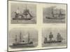 British Ships Engaged in the Bombardment of Alexandria-null-Mounted Giclee Print