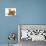 British Shorthair Red Tabby Kitten Climbing Ontop of Golden Cocker Spaniel Puppy-Jane Burton-Photographic Print displayed on a wall