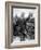 British Soldier with Bandaged Head Shows the Steel Helmet That Saved His Li-English Photographer-Framed Photographic Print