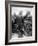 British Soldier with Bandaged Head Shows the Steel Helmet That Saved His Li-English Photographer-Framed Photographic Print