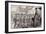British Soldiers Marching-Pat Nicolle-Framed Giclee Print
