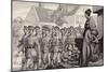 British Soldiers Marching-Pat Nicolle-Mounted Giclee Print