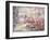 British Soldiers Were Fighting their Way Through the Streets-Joseph Ratcliffe Skelton-Framed Giclee Print