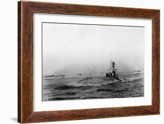 British Submarine B1-null-Framed Art Print