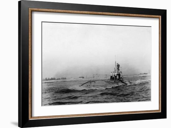 British Submarine B1-null-Framed Art Print