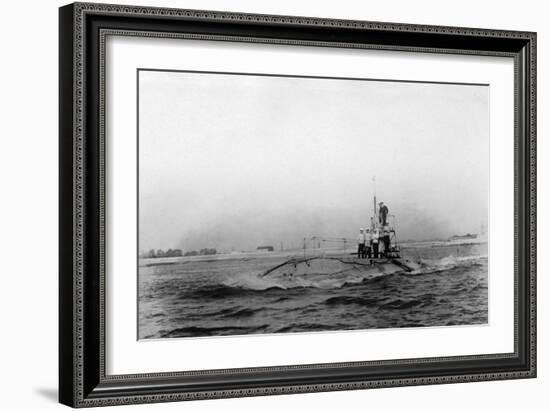 British Submarine B1-null-Framed Art Print