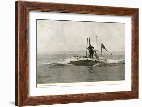 British Submarine-null-Framed Art Print