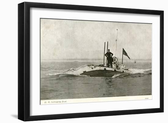 British Submarine-null-Framed Art Print