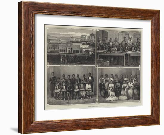 British Syrian Schools at Beyrout-null-Framed Giclee Print