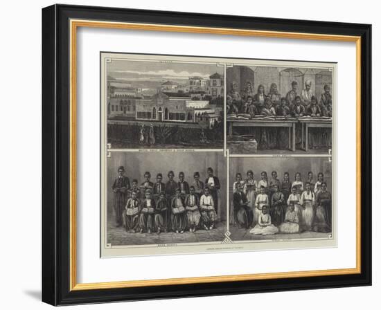 British Syrian Schools at Beyrout-null-Framed Giclee Print