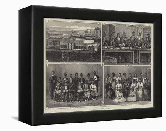 British Syrian Schools at Beyrout-null-Framed Premier Image Canvas