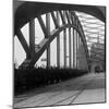 British Troops Crossing the Bridge over the Rhine, Cologne, Germany, 1918-1926-null-Mounted Photographic Print