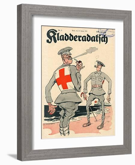 British Troops Disguised-A Johnson-Framed Art Print