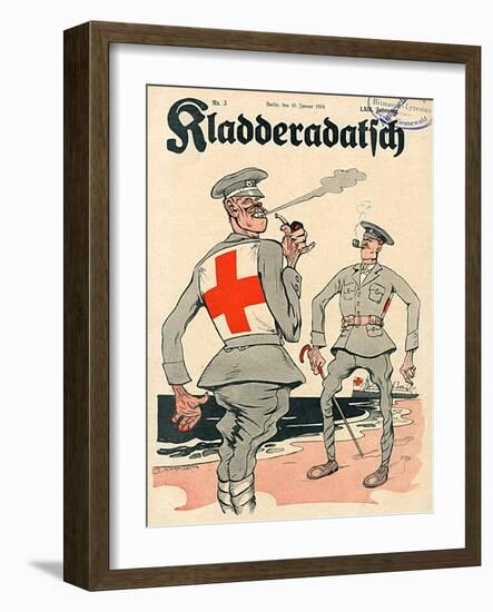 British Troops Disguised-A Johnson-Framed Art Print