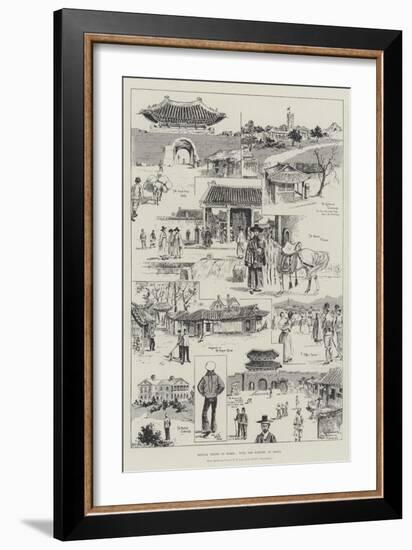 British Troops in Korea, with the Marines at Seoul-Ralph Cleaver-Framed Giclee Print