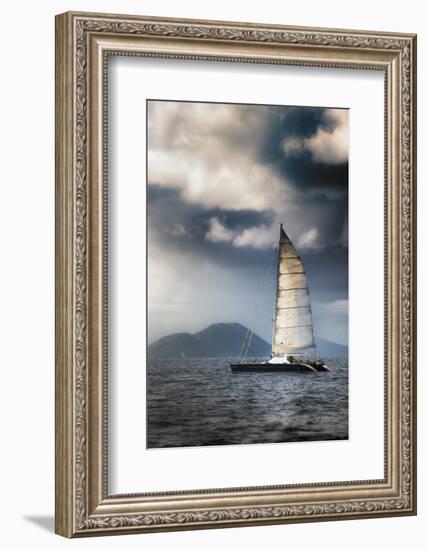 British Virgin Islands. Sailing-Janet Muir-Framed Photographic Print