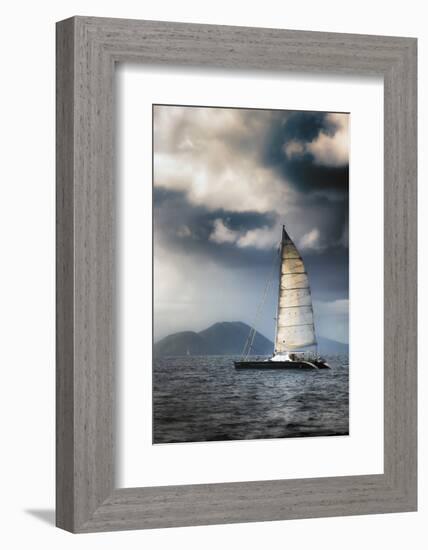 British Virgin Islands. Sailing-Janet Muir-Framed Photographic Print