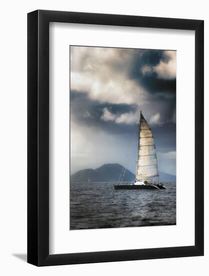 British Virgin Islands. Sailing-Janet Muir-Framed Photographic Print