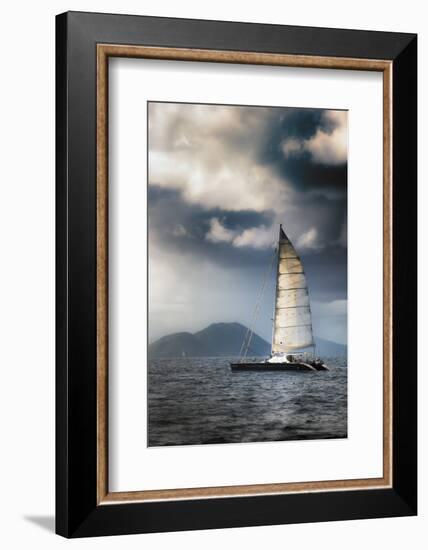 British Virgin Islands. Sailing-Janet Muir-Framed Photographic Print