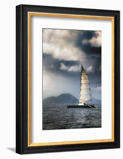 British Virgin Islands. Sailing-Janet Muir-Framed Photographic Print