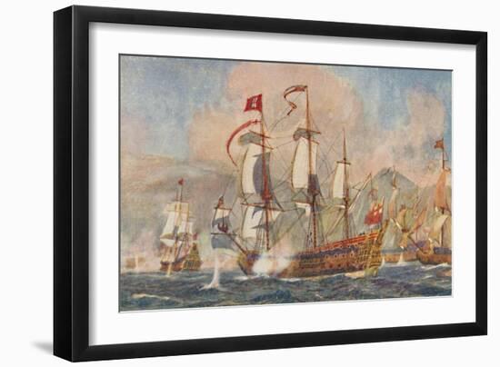 'British Warship of the 17th Century', 1924-Unknown-Framed Giclee Print