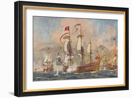 'British Warship of the 17th Century', 1924-Unknown-Framed Giclee Print