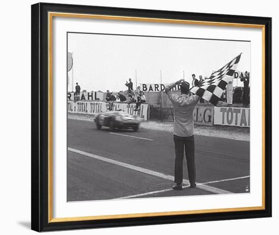 British Win Le Mans II-British Pathe Collection-Framed Giclee Print