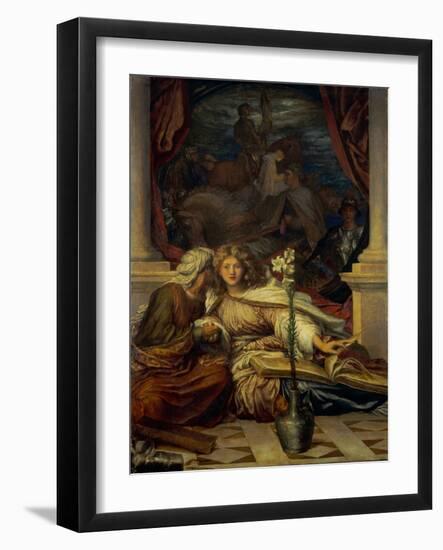 Britomart, 1877-78 (Oil on Canvas)-George Frederic Watts-Framed Giclee Print