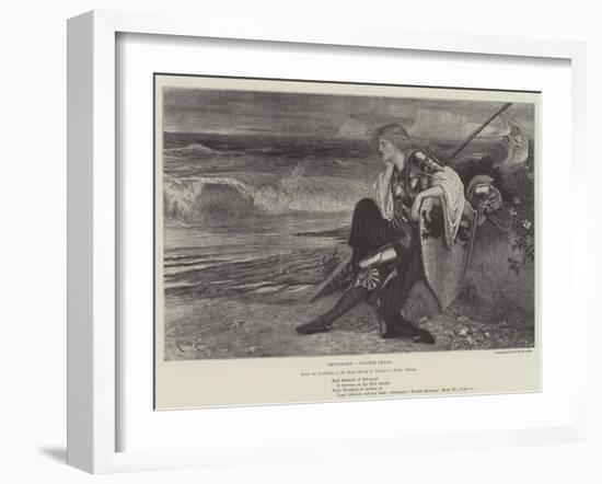 Britomart-Walter Crane-Framed Giclee Print