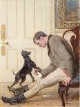 The Empty Chair-Briton Riviere-Giclee Print