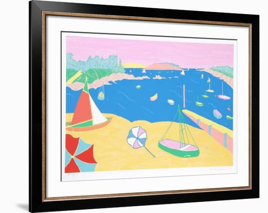 Brittany Beach-Marion McClanahan-Framed Limited Edition