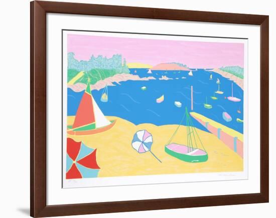 Brittany Beach-Marion McClanahan-Framed Limited Edition