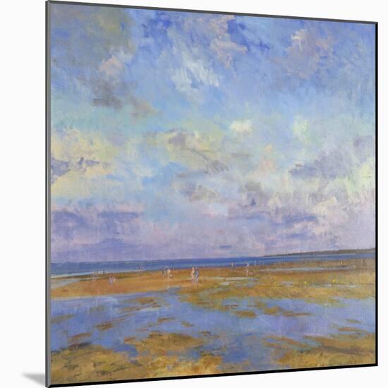 Brittany Beach-Christopher Glanville-Mounted Giclee Print