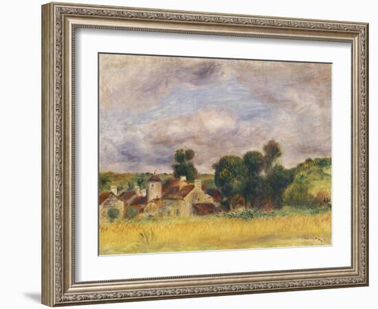 Brittany Countryside, circa 1892-Pierre-Auguste Renoir-Framed Giclee Print