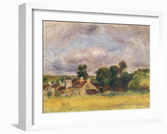 Brittany Countryside, circa 1892-Pierre-Auguste Renoir-Framed Giclee Print