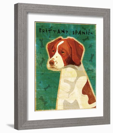 Brittany-John Golden-Framed Giclee Print