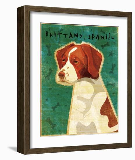 Brittany-John Golden-Framed Giclee Print