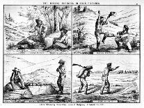 Sunday Amusements in the Mines, 19th Century-Britton & Rey-Giclee Print