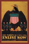 The Navy is Calling: Enlist Now-Britton-Art Print