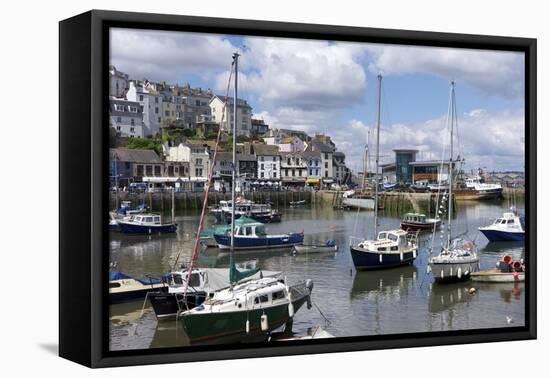 Brixham Harbour, Devon, England, United Kingdom, Europe-Rob Cousins-Framed Premier Image Canvas