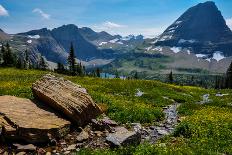 Hidden Lake Trail, Glacier National Park, Montana, Usa-brizardh-Photographic Print
