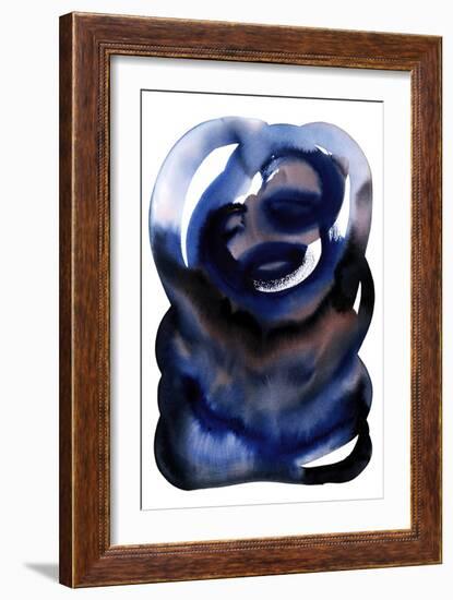 Brln Blue-Djaheda Richers-Framed Giclee Print