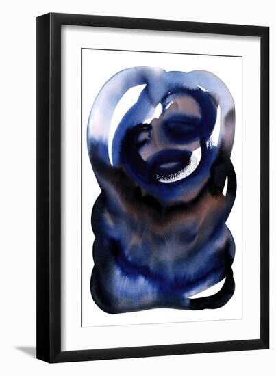 Brln Blue-Djaheda Richers-Framed Giclee Print