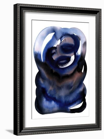 Brln Blue-Djaheda Richers-Framed Giclee Print