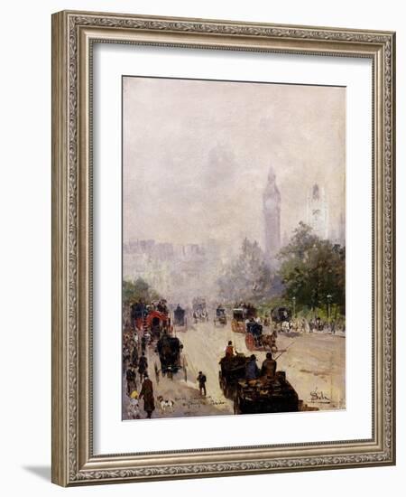 Broad Sanctuary, Westminster, London-Paolo Sala-Framed Giclee Print