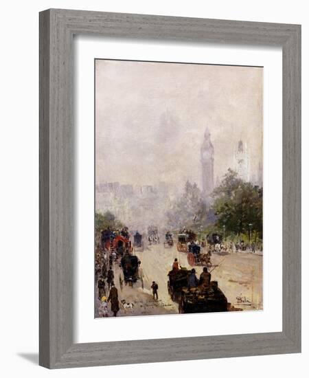 Broad Sanctuary, Westminster, London-Paolo Sala-Framed Giclee Print