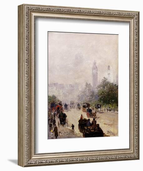 Broad Sanctuary, Westminster, London-Paolo Sala-Framed Giclee Print