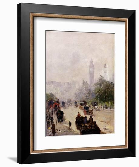 Broad Sanctuary, Westminster, London-Paolo Sala-Framed Giclee Print